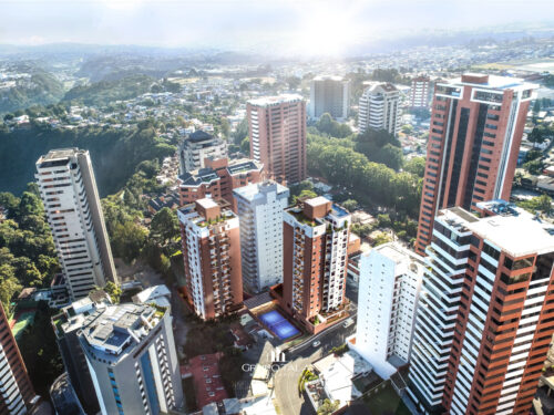 Proyecto de apartamentos en venta en zona 14, Casa Nogal