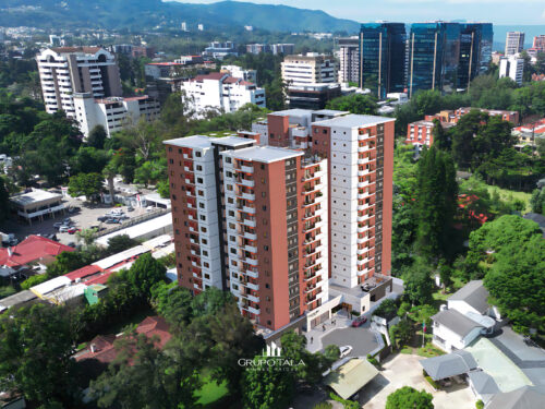 Proyecto de apartamentos en venta en zona 10, Casalini Los Arcos