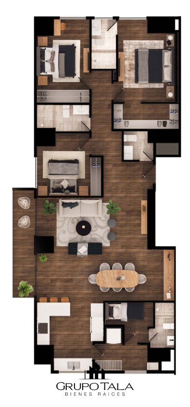 Proyecto de apartamentos en venta en zona 14, Casa Nogal - Image 1