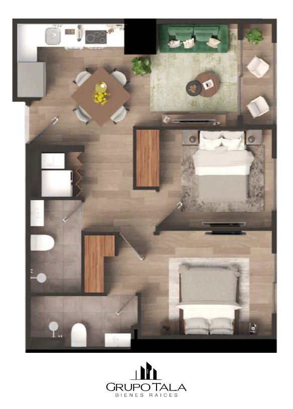 Proyecto de apartamentos en venta en zona 10, Casa Hacienda - Miniatura 9