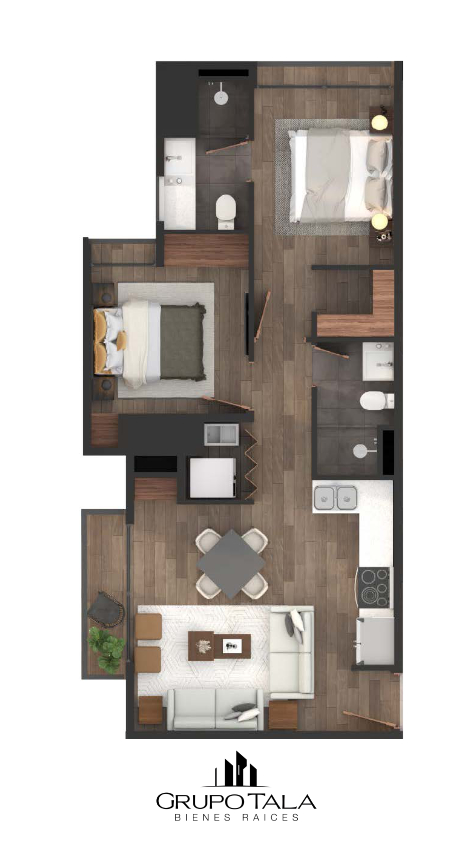 Proyecto de apartamentos en venta en zona 10, Casa Taure - Image 3