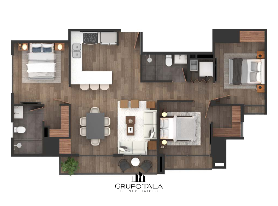 Proyecto de apartamentos en venta en zona 10, Casa Taure - Miniatura 8