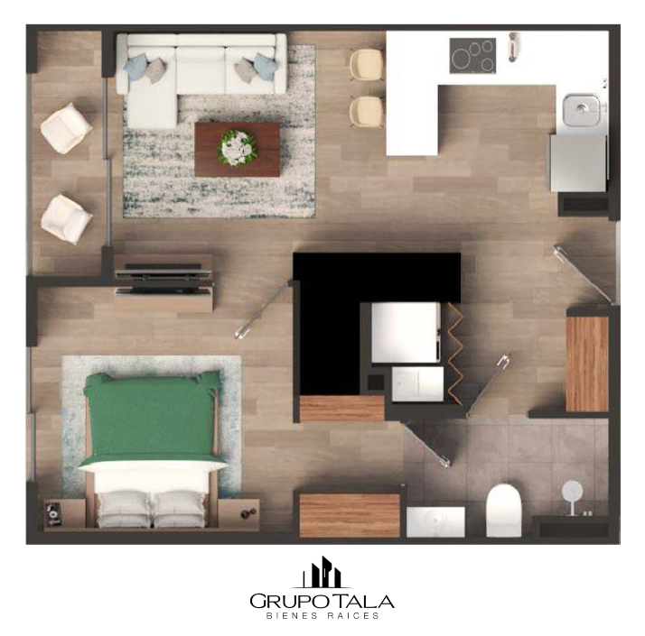 Proyecto de apartamentos en venta en zona 10, Casa Hacienda - Miniatura 6