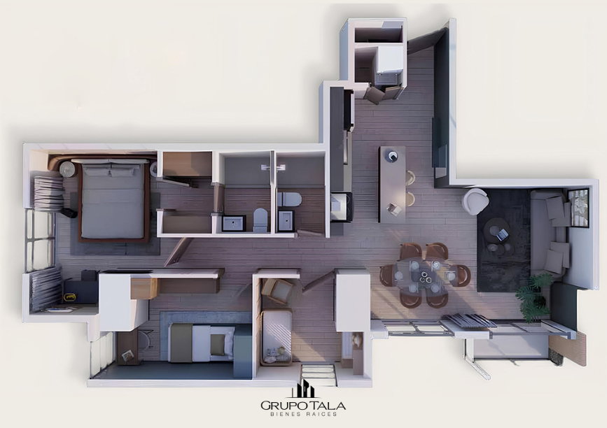 Proyecto de apartamentos en venta en zona 15, Vista Hermosa II, Kiintea