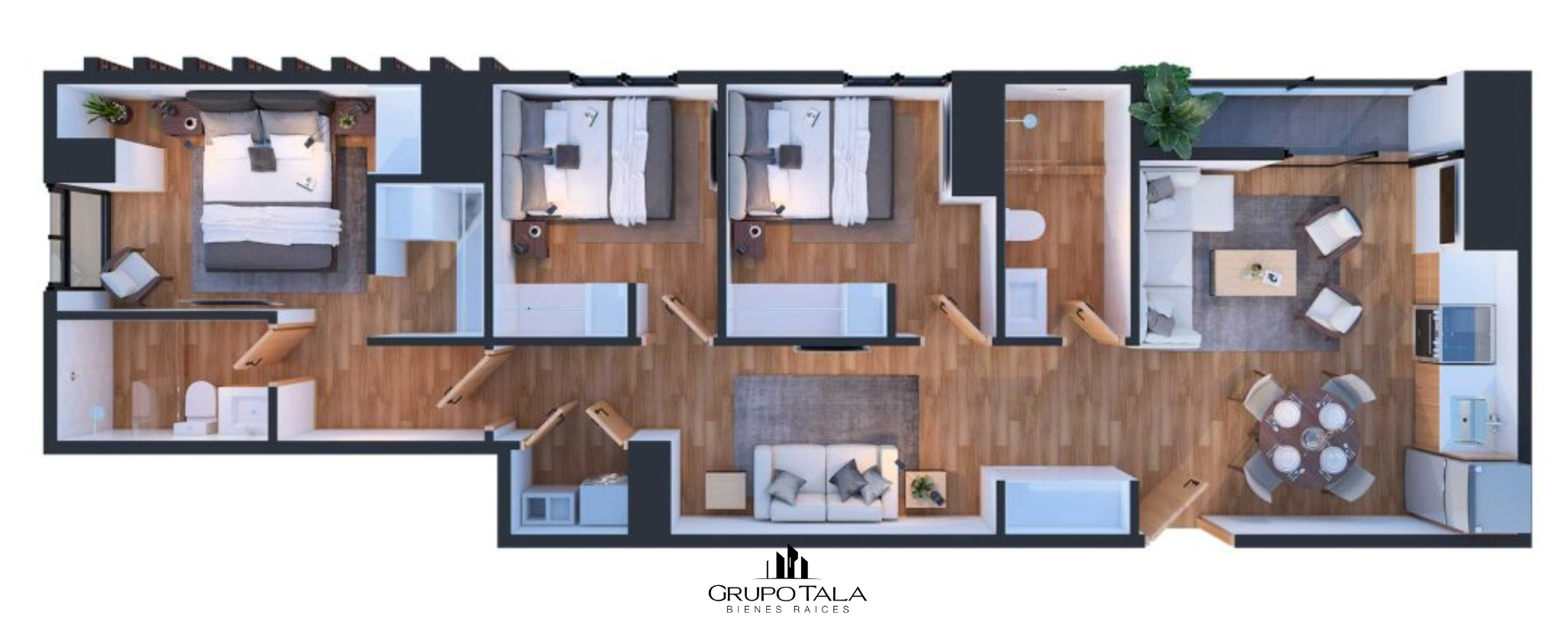 Proyecto de apartamentos en venta en zona 12, Vila Doce - Image 4