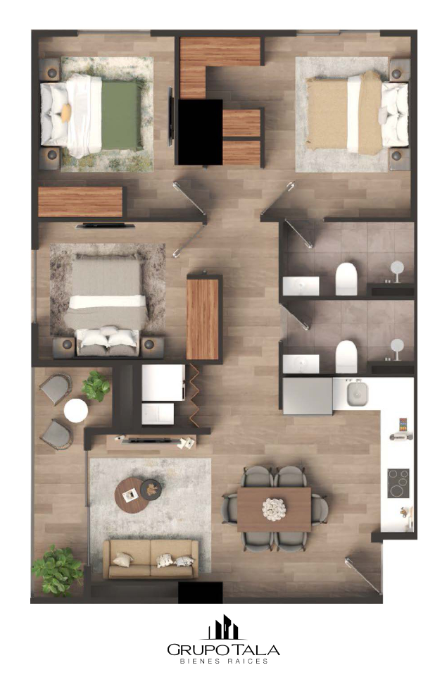 Proyecto de apartamentos en venta en zona 10, Casa Hacienda - Miniatura 8