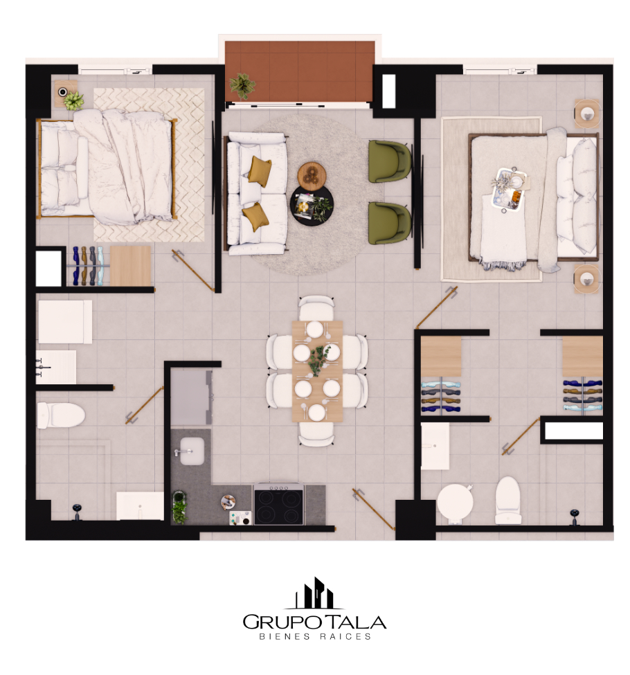 Proyecto de apartamentos en venta en zona 2, Minerva - Image 2