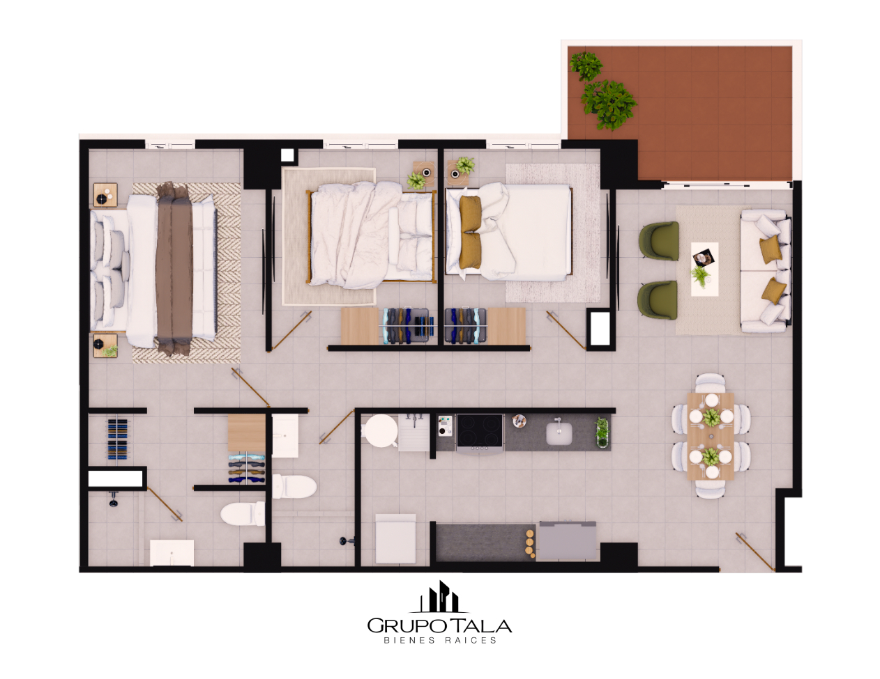 Proyecto de apartamentos en venta en zona 2, Minerva - Image 3