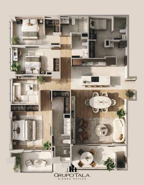 Proyecto de apartamentos en venta en zona 16, Legado del Bosque - Image 4