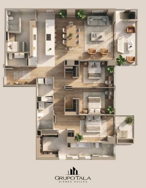 Proyecto de apartamentos en venta en zona 16, Legado del Bosque - Miniatura 6