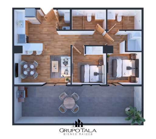 Proyecto de apartamentos en venta en zona 16, Vila Dieciseis - Image 2
