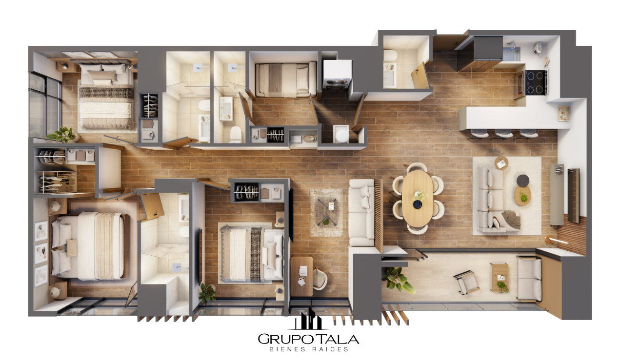 Proyecto de apartamentos en venta en zona 14, Cetri - Image 3
