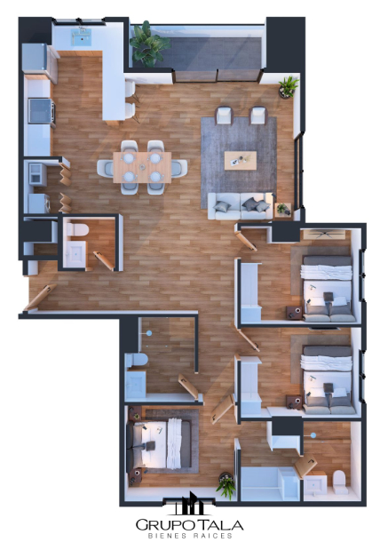 Proyecto de apartamentos en venta en zona 16, Vila Dieciseis - Miniatura 6