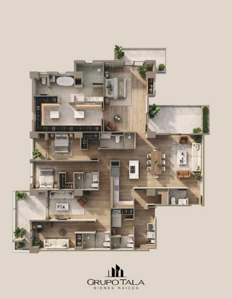 Proyecto de apartamentos en venta en zona 16, Legado del Bosque - Miniatura 9