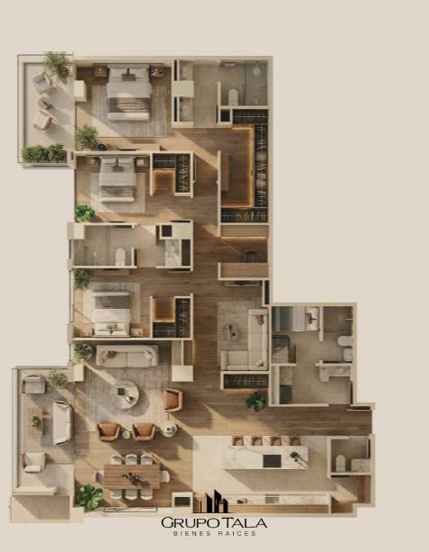 Proyecto de apartamentos en venta en zona 16, Legado del Bosque - Miniatura 8