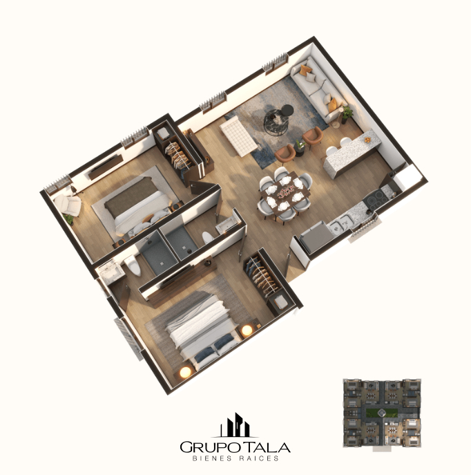 Proyecto de apartamentos en venta en Antigua Guatemala, Condominio Los Franciscanos - Image 2