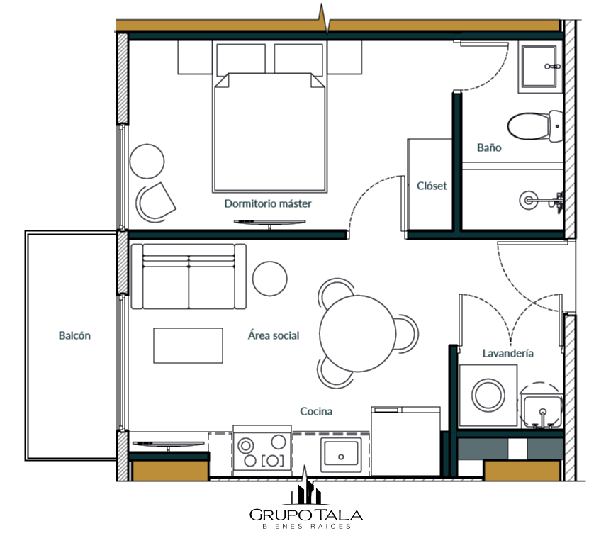 Apartamento en venta en zona 5, Martel - Image 1