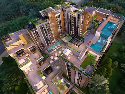 Proyecto de apartamentos en venta en zona 16, Terrasse