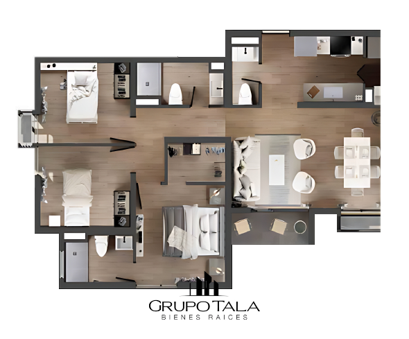 Proyecto de apartamentos en venta en zona 16, Terrasse - Image 4